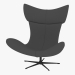 3d model Armchair leather Imola - preview
