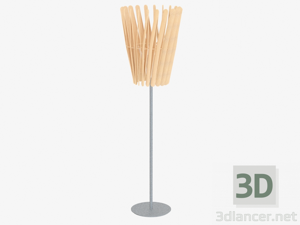 3D modeli Zemin lambası F23 C03 69 - önizleme
