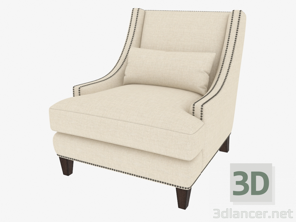 3D Modell Sessel DELFI SESSEL (602.010-F06) - Vorschau