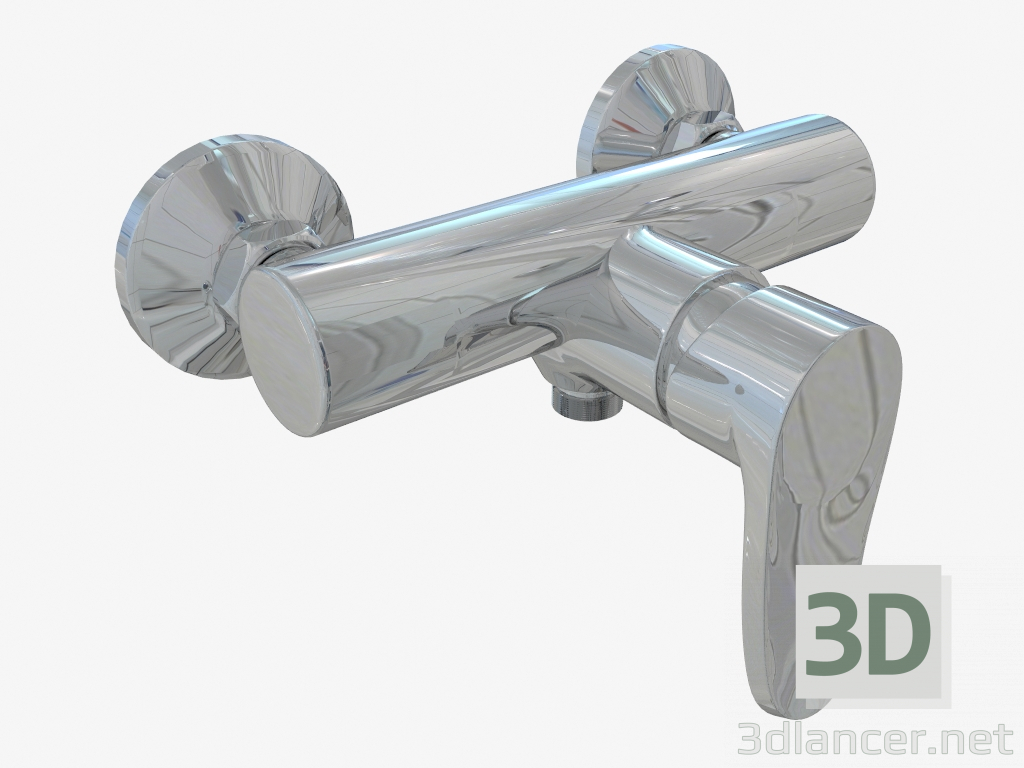 modello 3D Miscelatore per doccia senza set doccia Werbena (BCW 040M) - anteprima