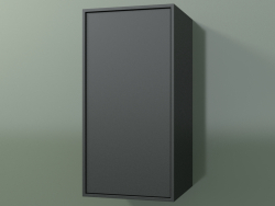 Настінна шафа з 1 дверцятами (8BUBBDD01, 8BUBBDS01, Deep Nocturne C38, L 36, P 36, H 72 cm)