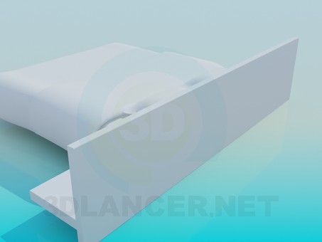 modelo 3D Cama - escuchar modelo 3D Cama - escuchar