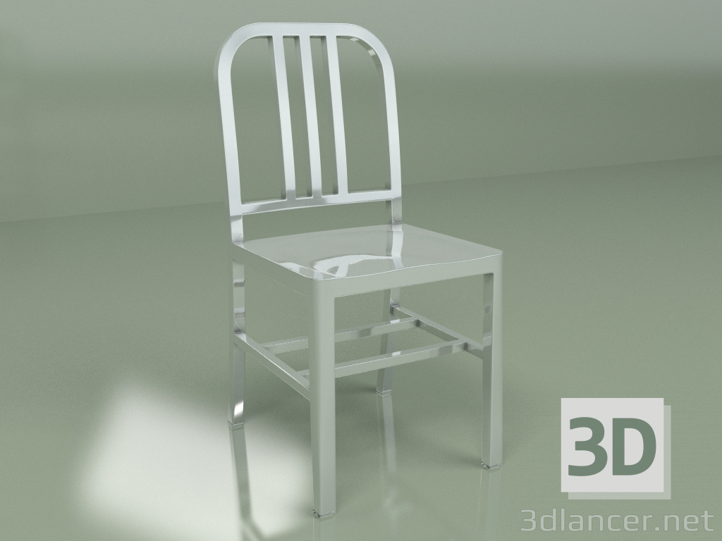 3D modeli Sandalye Lacivert Orijinal - önizleme