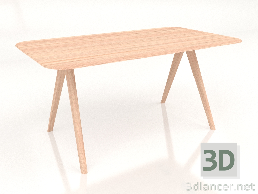 3d model Dining table Ava 160 - preview