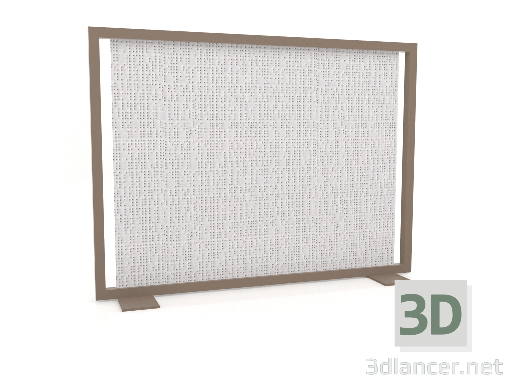 3d model Screen partition 150x110 (Bronze) - preview