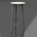 modèle 3D Tabouret haut (Anthracite) - preview