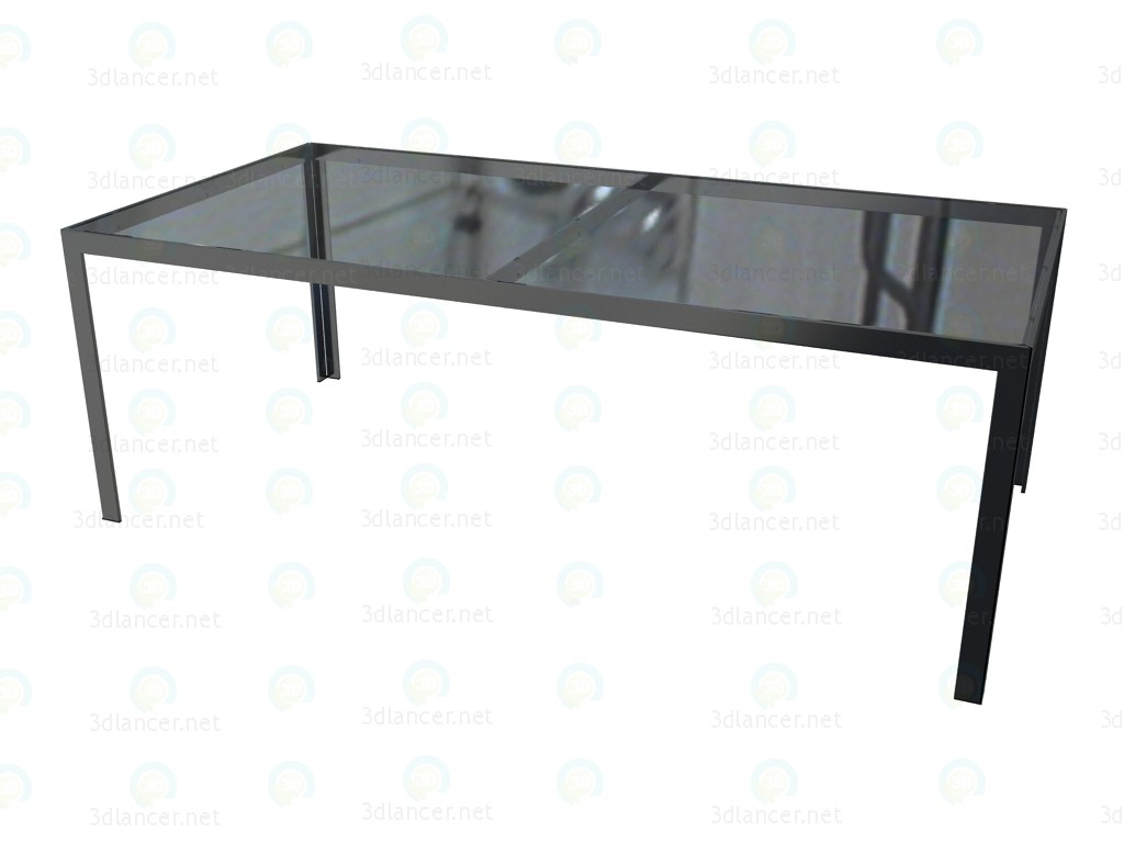 modello 3D Sala da pranzo tavolo Tbt200 10 - anteprima