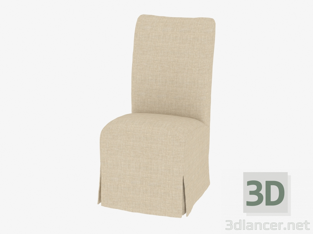modello 3D Sedia da pranzo FLANDIA SLIP sedia rivestita (8826.1002.A015.A) - anteprima