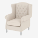 3d model Armchair AVERY bergere - preview