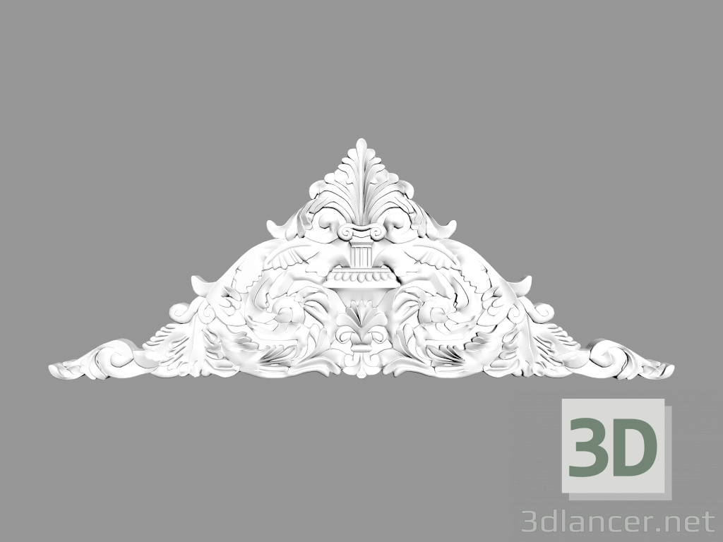 modèle 3D Panneau décoratif W697 - preview