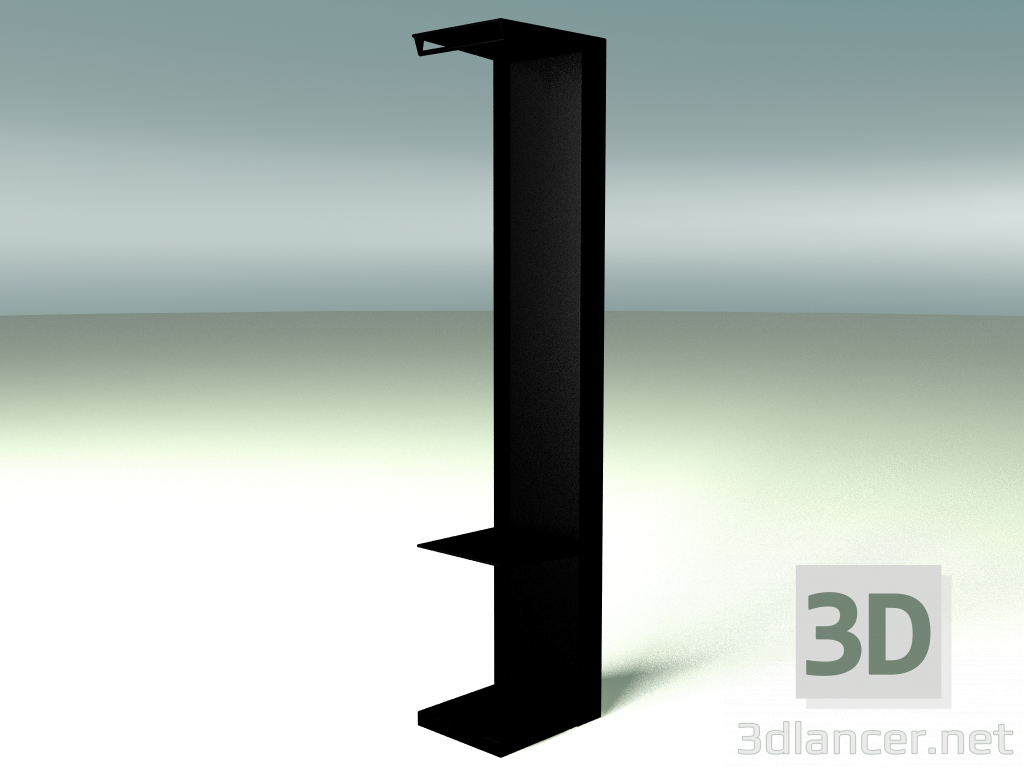 3D Modell Boxen mit Regalen 6419 + 6420 + 6422 (167,5 cm) - Vorschau