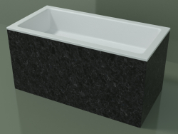 Countertop washbasin (01R142101, Nero Assoluto M03, L 72, P 36, H 36 cm)