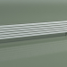modello 3D Radiatore orizzontale RETTA (6 sezioni 2000 mm 60x30, bianco opaco) - anteprima