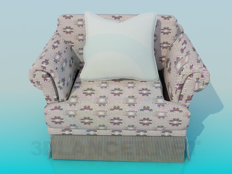 3d model Armchair - preview 3d model Armchair - preview