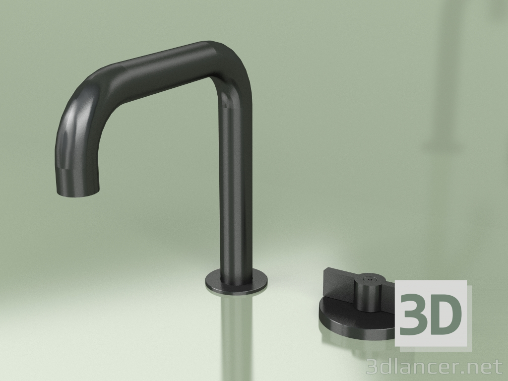 modèle 3D Mélangeur hydro-progressif 2 trous avec bec orientable (19 31, ON) - preview