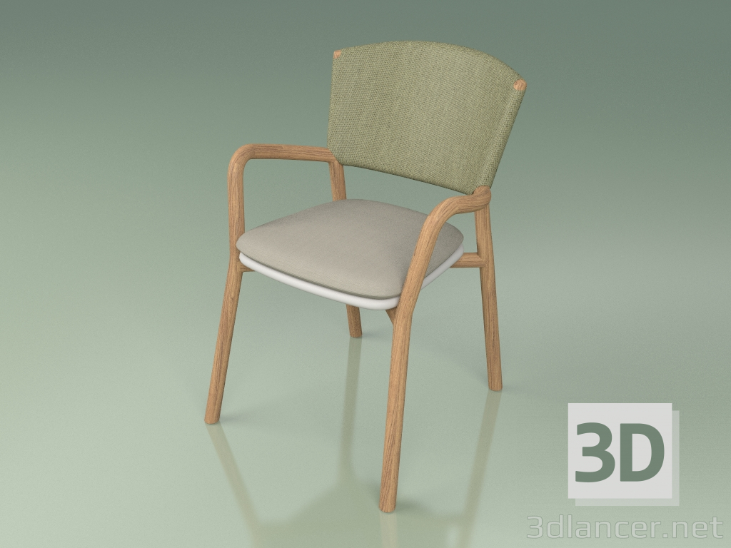 3D Modell Stuhl 061 (Oliv, Polyurethanharz Grau) - Vorschau