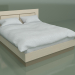3D modeli Çift kişilik yatak DN 2018 (Akçaağaç) - önizleme