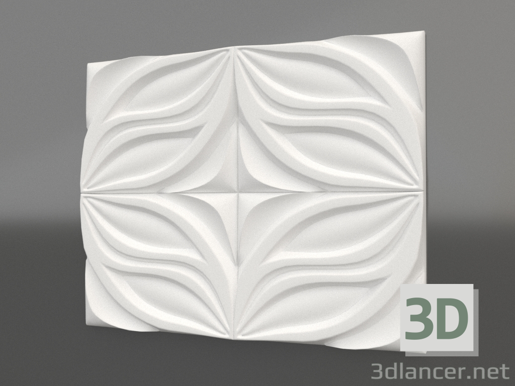 3D modeli 3 boyutlu panel M-37 - önizleme