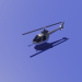 3d model helicopter - preview