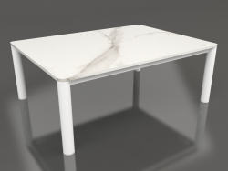 Coffee table 70×94 (White, DEKTON Aura)