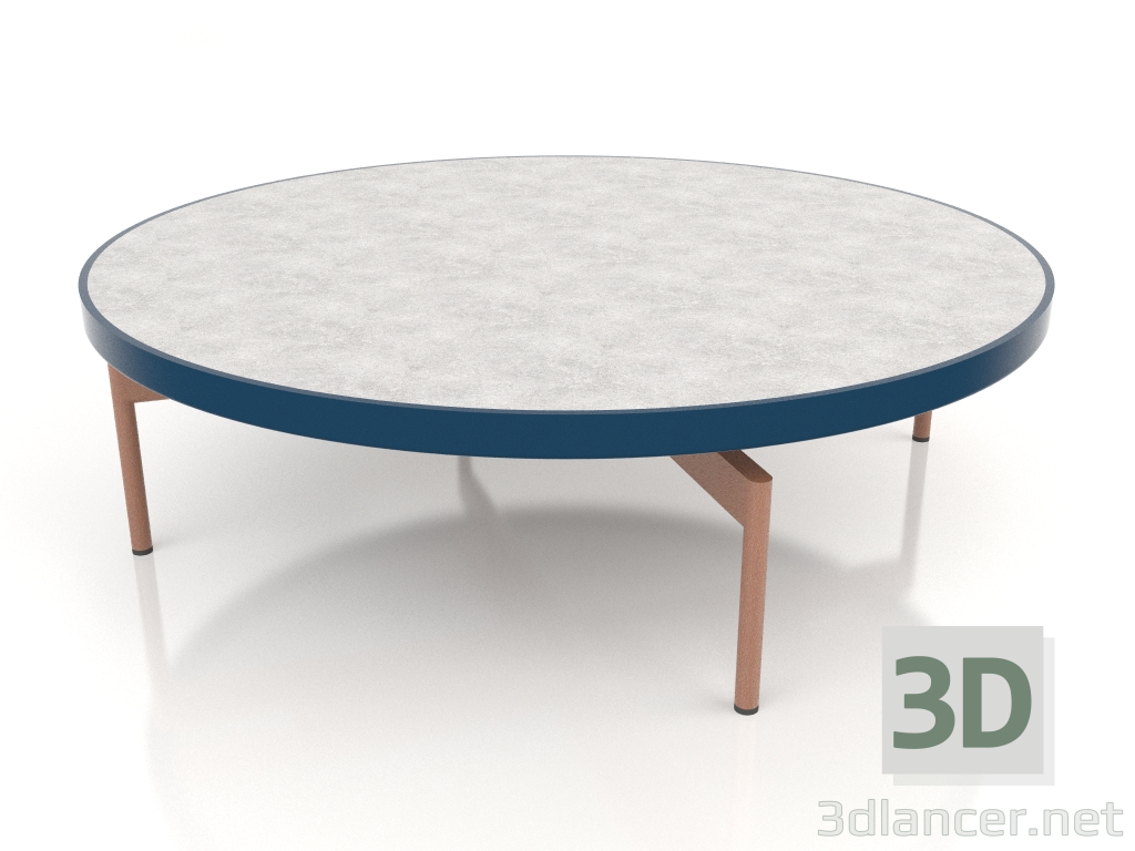 3 डी मॉडल गोल कॉफ़ी टेबल Ø120 (ग्रे नीला, डेकटन क्रेटा) - पूर्वावलोकन