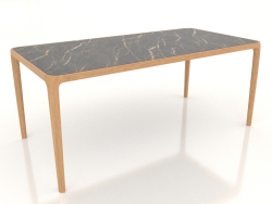 Mesa Casauri com grés porcelânico 1800x900 mm (Carvalho natural, opção 2)