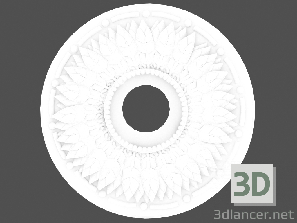 3d model Ceiling outlet R4037 - preview