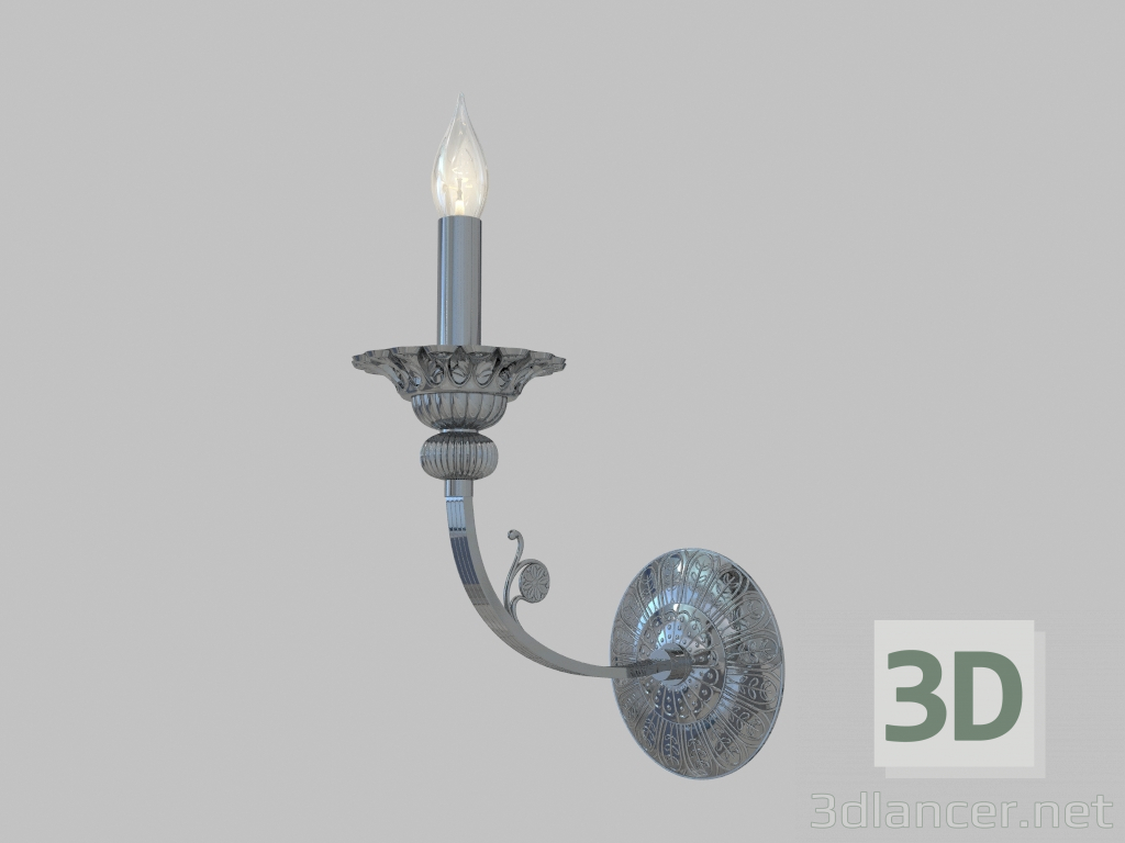 3D Modell Die Wandlampe (10301A) - Vorschau