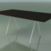 3d model Rectangular table 5432 (H 74 - 90x180 cm, legs 180 °, veneered L21 wenge, V12) - preview