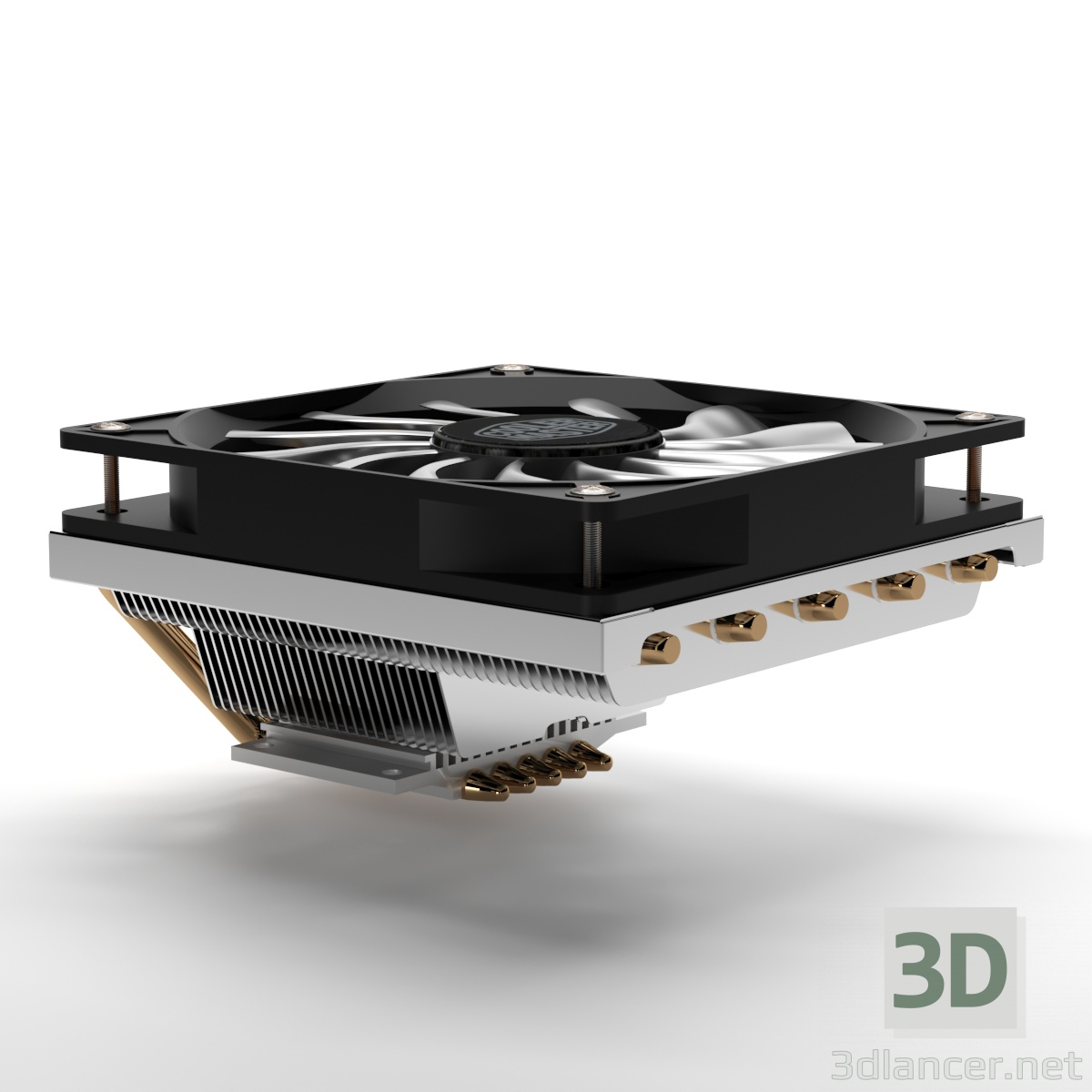 CoolerMaster GeminII M5 LED 3D modelo Compro - render