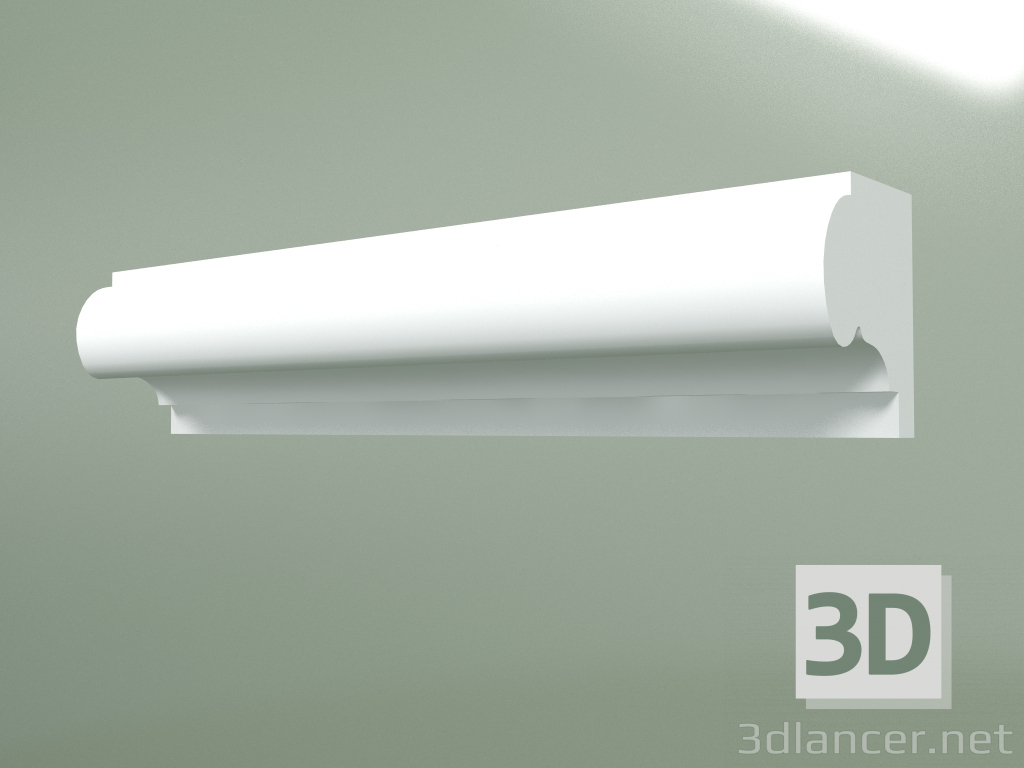 modèle 3D Moulure en plâtre MT118 - preview