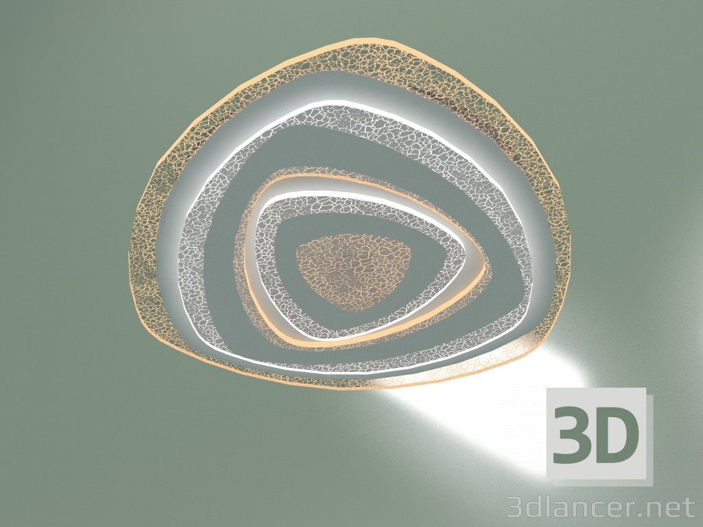 3d model Ceiling LED lamp Freeze 90208-1 - preview