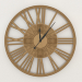3d model Reloj de pared GRACEFUL (oro) - vista previa
