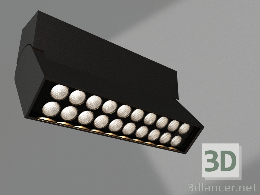 modèle 3D Lampe SP-LOFT-SURFACE-S170-10W White6000 (BK, 24 deg) - preview