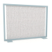 3d model Screen partition 150x110 (Blue gray) - preview
