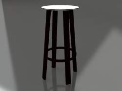 High stool (Black)