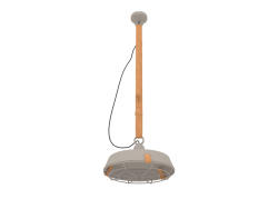 Hanging lamp Dek 40 (Grey)