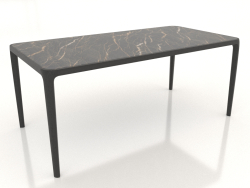 Стіл Касаурі з керамогранітом 1800х900 мм (Oak black, варіант 2)