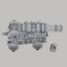 modello 3D di Navale pistola unicorno nave cannone unicorno comprare - rendering