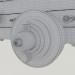 modello 3D di Navale pistola unicorno nave cannone unicorno comprare - rendering