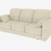 3d model Triple Sofa Hollywood - preview