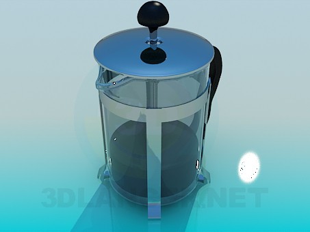 3d модель Заварник – превью 3d модель Заварник – превью
