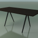 3d model Rectangular table 5432 (H 74 - 90x180 cm, legs 180 °, veneered L21 wenge, V44) - preview