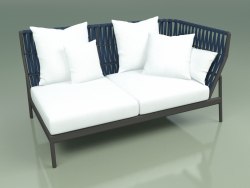 Módulo de sofá esquerdo 105 (cinto azul)