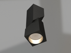 Lámpara SP-TWIST-SURFACE-S60x60-12W Warm3000 (BK, 30 grados)