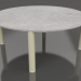 modèle 3D Table basse D 90 (Or, DEKTON Kreta) - preview