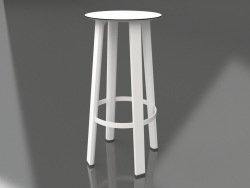 High stool (White)