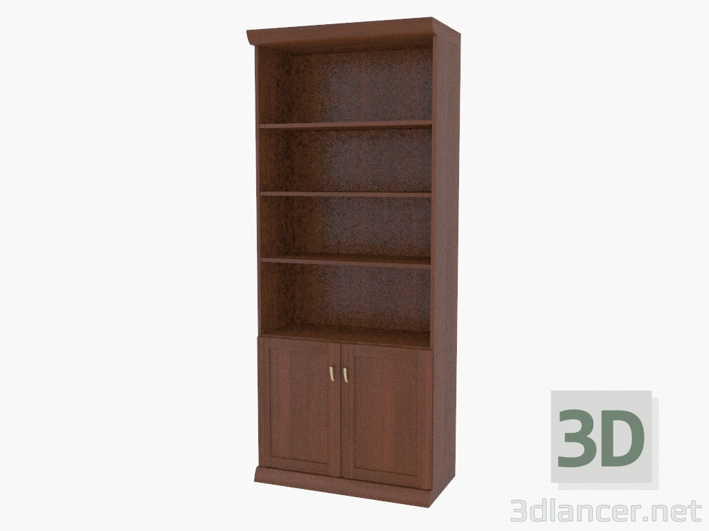 3d model Cabinet with open shelves (261-16) - preview