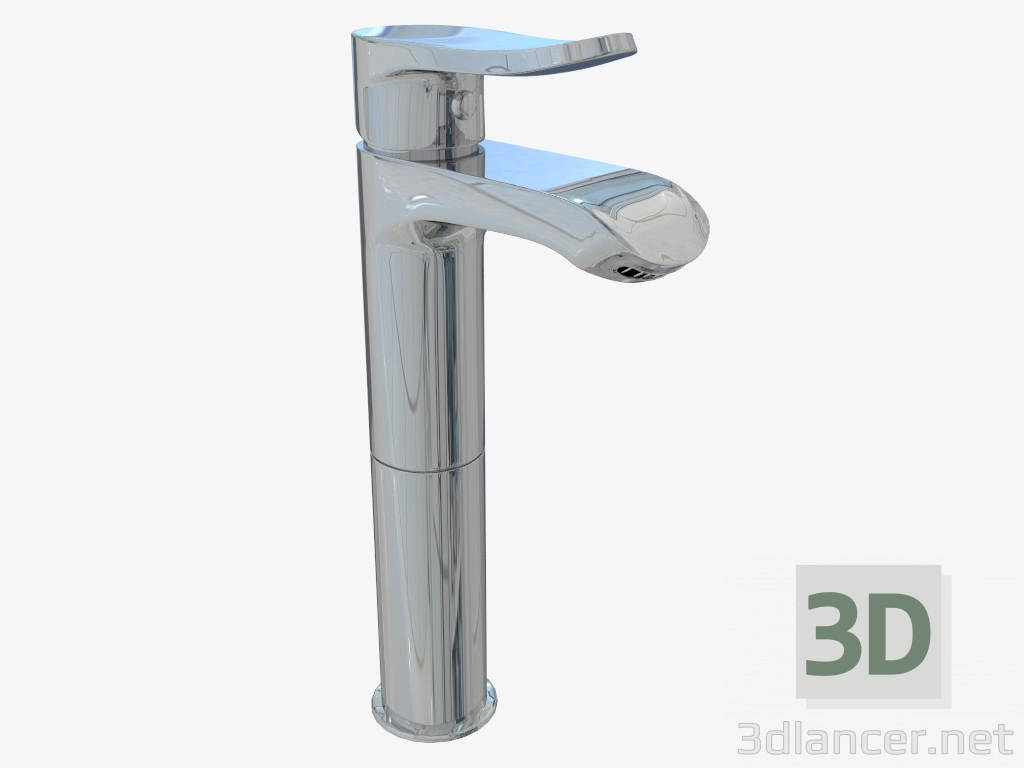 3d model Wall-mounted washbasin mixer Werbena (BCW 021K) - preview