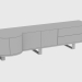 3D modeli Curbstone COURBET YUVARLAK (254Х70Х61) - önizleme